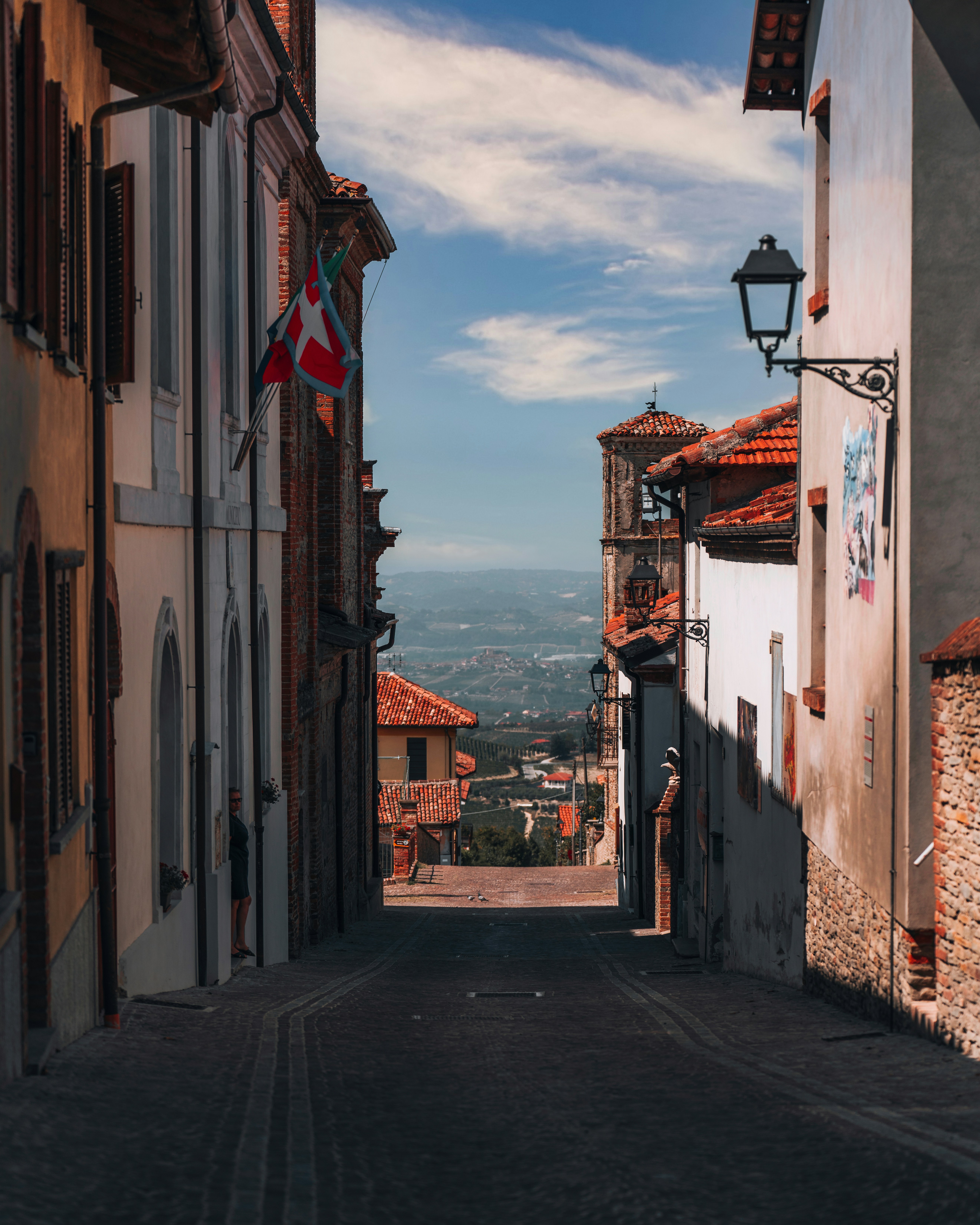 The Langhe countryside around Barolo